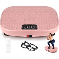 GBLY Plataforma Vibratoria 199 Niveles 9 Programas Altavoz Integrado Bajar de Peso Entrenamiento Corporal Completo Max Peso 150 KG Fitness para Casa