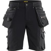 Arbeitsshorts X1900 Artisan Stretch 4D 1988 – Schwarz XL – DE(48) – SE(C54) – Standards