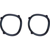 Protection d'objectif VR compatible avec Oculus/Meta Quest 2 pour les porteurs de lunettes - Entretoise en silicone pour lunettes, accessoires VR protégeant les lentilles VR des rayures sur les lunett