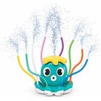 Shine Home Arroseur d’eau rotatif pour enfants avec 8 bras mobiles, jouet d’extérieur pour jardin, jeux d’eau d’été pour enfants et tout-petits, raccord rapide au tuyau d’arrosage, cadeau estival – gr