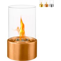 Bioethanol Kamin divina fire bronze 16 cm Stahl Glas