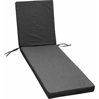 Jardin-Prive MONTE CARLO Sonnenliege Kissen Schiefer 185x55 cm