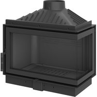 INSERT CHEMINÉE KFD ECO MAX 7 L-R standard - Angle: Droit - Volet (insert cheminée): Avec - Support (insert cheminée): Avec - Entrée d'air direct (Insert cheminée): Avec