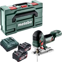 Metabo STA 18 LTX 150 BL Akku Stichsäge 18 V 150 mm Brushless + 2x Akku 4,0 Ah + Ladegerät + Metabox