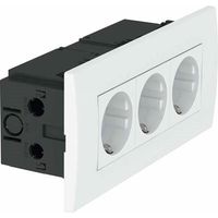 Enchufe obo-bettermann sde-r 3 unidades 250 V 16 A
