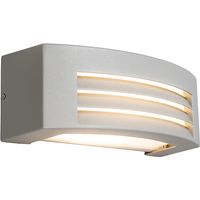 QAZQA hurricane - Applique murale - 1 lumière - L 290 mm - Gris - Moderne - éclairage extérieur