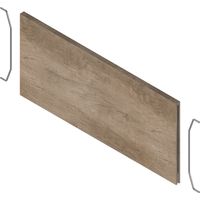 Blum Ambia-Line Querteiler Frontauszugsrahmen für Breite 242mm, Nebraska Eiche