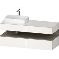 Lavabo consola Collection One de Duravit, 2 extraíbles, 2