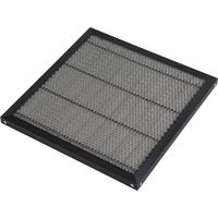 Plateforme de Découpe Laser en Alliage d'Aluminium 400x400mm, Table de Travail à Mailles pour Machine Laser