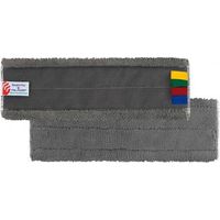Frange microfibre blanche smartfur velcro 40cm - DME - Le balayage