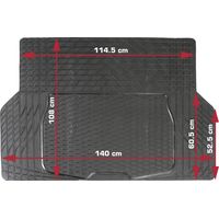 DINO 130026 Kofferraummatte Passend für Modell (Auto) Universal (L x B) 108 cm x 140 cm Schwarz