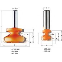 CMT – Fraise pour défonceuse 19,05mm – Queue 8mm – Carbure haute qualité – Pour bois léger – Hauteur de coupe 19,05mm – Coupe nette sans éclat