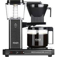 Moccamaster KBG Select Macchina per il caffè Grigio Pietra Capacità tazze10 Caraffa in vetro, Funzione mantenimento