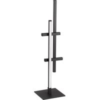 Lampada Scrivania Moderna Trepiliano Alluminio Nero Led 6,5W 800Lm Ip20