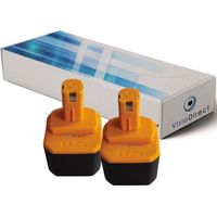 Lot de 2 batteries pour Ryobi Paslode BD125 outils sans fil 3300mAh 12V