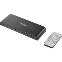 SpeaKa Professional SP-HDA-550 4 ports Switch HDMI UHD 4K @ 60 Hz