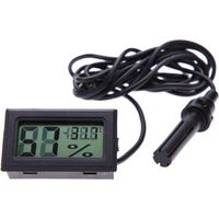 Thermo-hygrometre Thermo-hygrometre electronique minimum Thermo-hygrometre aaffichage numerique avec sonde