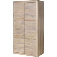 Kleiderschrank Mango 105x60x200 weiß lackiert TORONTO 365