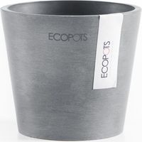 Ecopots Amsterdam 10,5 Blumentopf - L 10,5 cm x H 9,2 cm - Innen- und Außenbereich