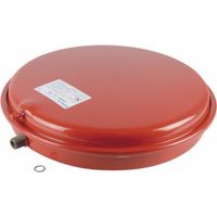Diff – Vase d'expansion 10L circulaire – Raccords alignés air/eau – Diamètre 389 mm – Hauteur 89 mm – Pour espaces confinés