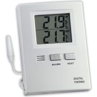 TFA DOSTMANN 30.1012 THERMOMÈTRE NUMÉRIQUE AVEC INDICATION DES TEMPÉRATURES INTÉRIEURE ET EXTÉRIEURE 30-1012