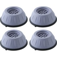 Lot de 4 patins antichoc universels pour machines à laver - Petits (diamètre intérieur 5 cm, base 8 cm)
