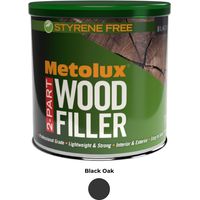 Metolux 2 Part Wood Filler - Black Oak - 770ml
