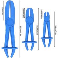 Colliers de serrage, 3 pièces, colliers de serrage, pinces pour colliers de serrage, colliers de serrage, colliers de serrage pour liquide de refroidissement, 155, 185, 250 mm