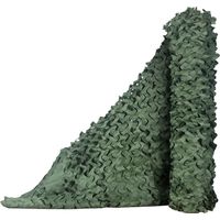 Malla de camuflaje para dar sombra, proteger del sol y decorar fiestas, 1,5 x 3 m (verde)