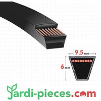 Keilriemen MTD 754-0343