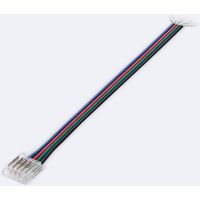 Connettore Hippo con Cavo per Strisce LED RGBW 12/24V DC SMD IP20 Larga 12mm 12 mm