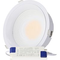 Spot LED Downlight 50 W 4 CCT (abat-jour à Tonalité variable) 140 lm/W UGR17 Driver Lifud