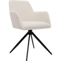 Esszimmerstuhl Olema Teddystoff creme