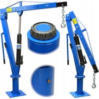 Geko Elevador hidráulico gato 1000 kg brazo extensible