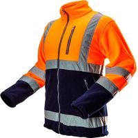 Warnschutzjacke aus Polar Fleece 280g/m² orange XXL