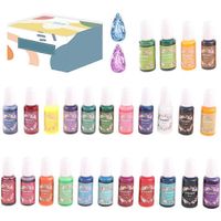 Colorant pour résine époxy, colorant UV liquide, pigment translucide pour résine époxy