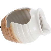 Fontaine en pot céramique pour bassin à poissons, cascade, distributeur d'eau pour aquarium en pot céramique