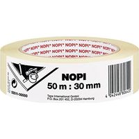 NOPI MALER-RUBAN ADHÉSIF DE MASQUAGE-LOT DE 2 TOUR, 2 X 50 M, 30 MM, 55551-00000-00