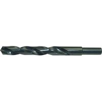Foret hélicoïdal Type N Ø nominal 12,5 mm Ø de la tige 10 mm HSS laminé sans revêtement queue dégagée Ø de la tige 10 mm modèle court
