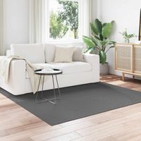 vidaXL Area Rugs Square PALMERAS Anthracite 200 x 200 cm Polyester