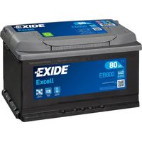Batteria 12V - Exide Excell - 80 Ah - 640 A - L04