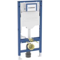 Bâti-support WC suspendu Geberit Duofix – Hauteur 1,12 m – Cadre auto-portant pour cloisons sèches – Réservoir encastré isolé