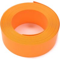 Cyclingcolors – Bande de chant ABS 5m – 22mm x 0,4mm – Orange avec relief – Finition bords meubles et panneaux bois
