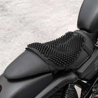 Silikon-Motorradsitzkissen, ergonomisches Kissen, Druckentlastung beim Fahren, Stoßdämpfung und Rutschfestigkeit
