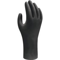 BOÎTE DE 100 GANTS JETABLES NITRILES EBT NOIR TS/7 - SHOWA - 6112PFS