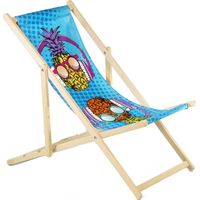 greenblue Tumbona Modern en bois de hêtre confortable