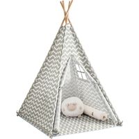 Tienda de campaña Infantil, Tienda Tipi - Tienda de campaña Interior para niños OSS03 SoBuy ES
