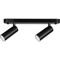 strahler ip20 logos double led led 3.7.,3.7w 3000k schwarz 564lm
