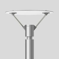 Luminaire toit orientable Ø 1000mm pour tête de mat Ø 76mm avec ballast pour lampe iodure 150W G12 (non incl) IP65 BEGA 88201