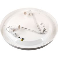Base a soffitto Marim 3xe14 h.5,5xd.31,5cm bianco